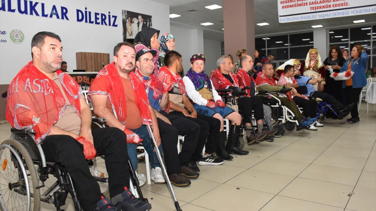 Aydın'da engelliler için asker eğlencesi yapıldı