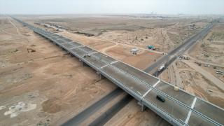 Irak “Kalkınma Yolu”nun kalbi Faw Limanı’nda çalışmalar hız kesmeden devam ediyor