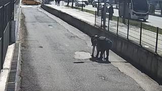 Jandarmanın 'heimlich' manevrası küçük çocuğun hayatını kurtardı