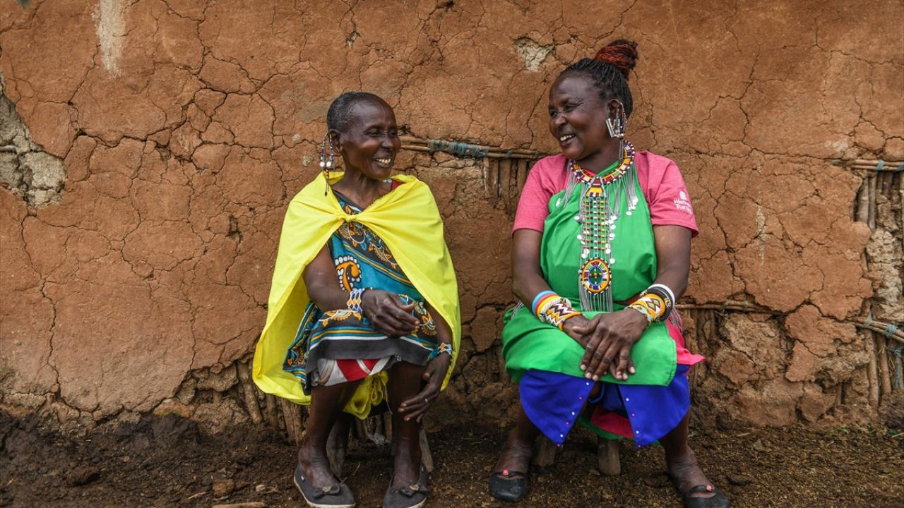 Kenya'da Masai'lerin günlük yaşamı