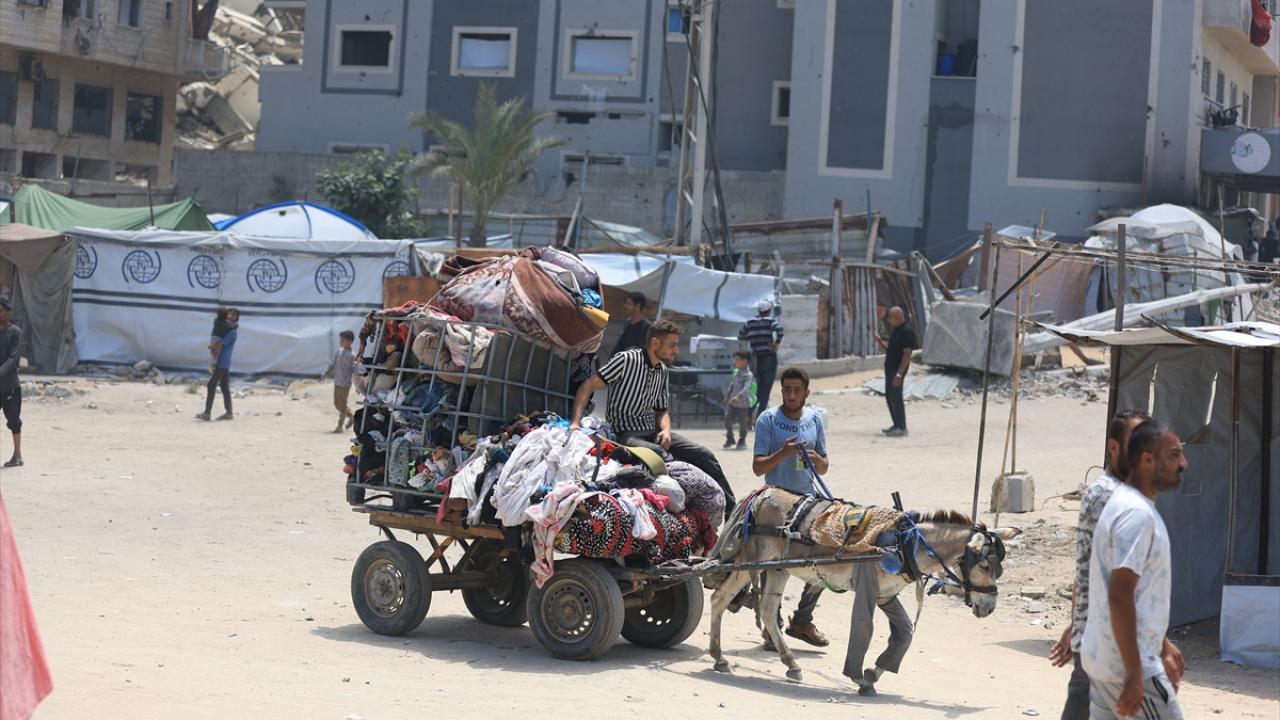 Gazze'deki Filistinliler, zorunlu göçe maruz kalmaya devam ediyor