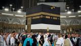 Hacı adayları kutsal topraklarda