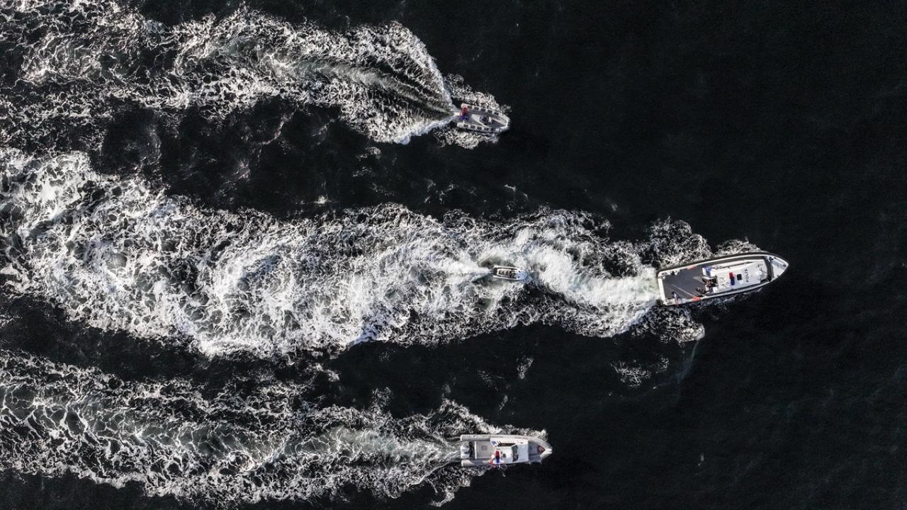 Bursa'nın deniz polisi, su olan her yerde göreve hazır