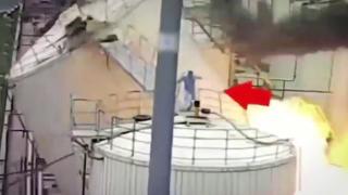 Çin'de kimya fabrikasında patlama