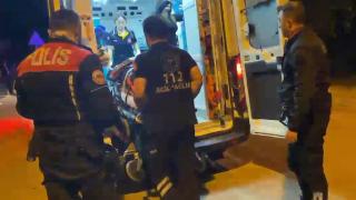 Kavga ihbarına giden polislere köpek saldırdı