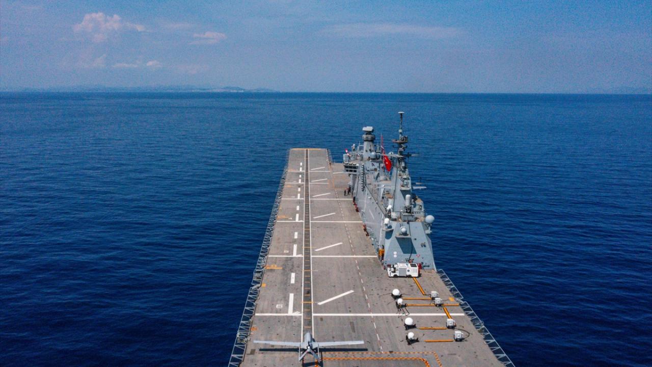 DENİZKURDU Tatbikatı`nda ikili salvo atışları