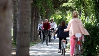 63 yıldır pedal çeviriyor, gençlere örnek oluyor