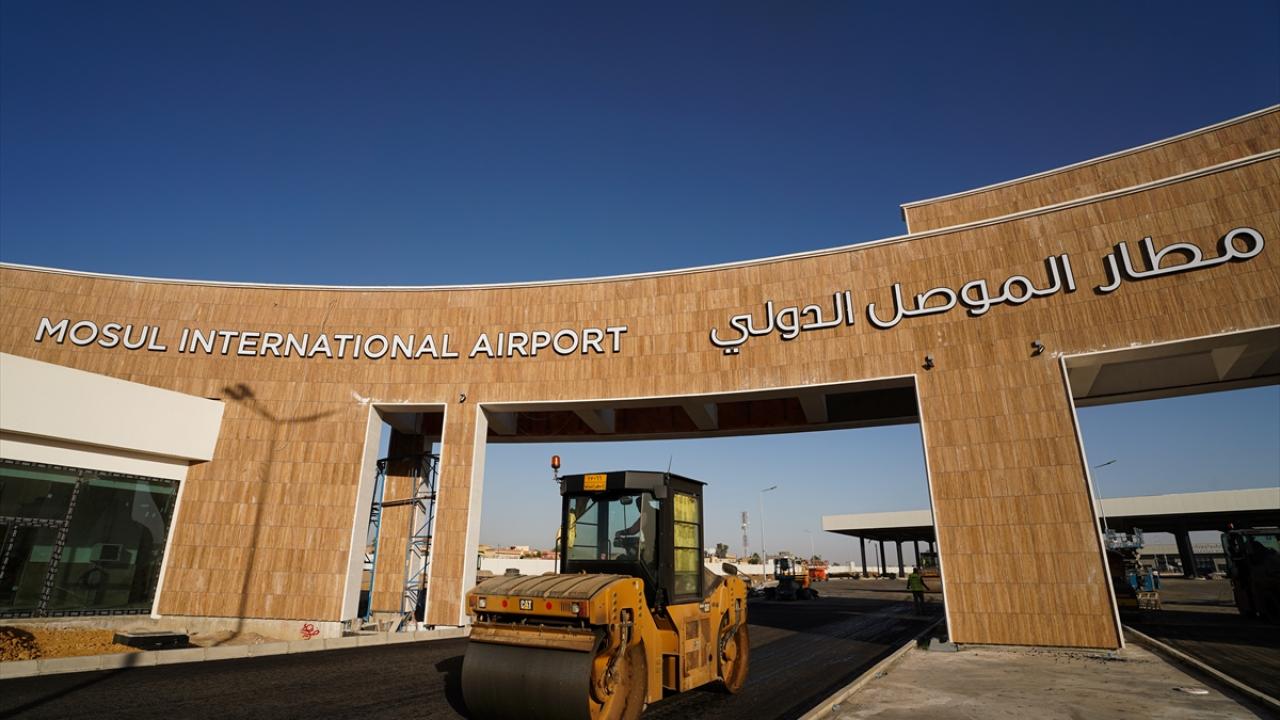 Türk şirketlerinin inşasını üstlendiği Musul Havalimanı'ndaki çalışmalar son aşamalarına geldi