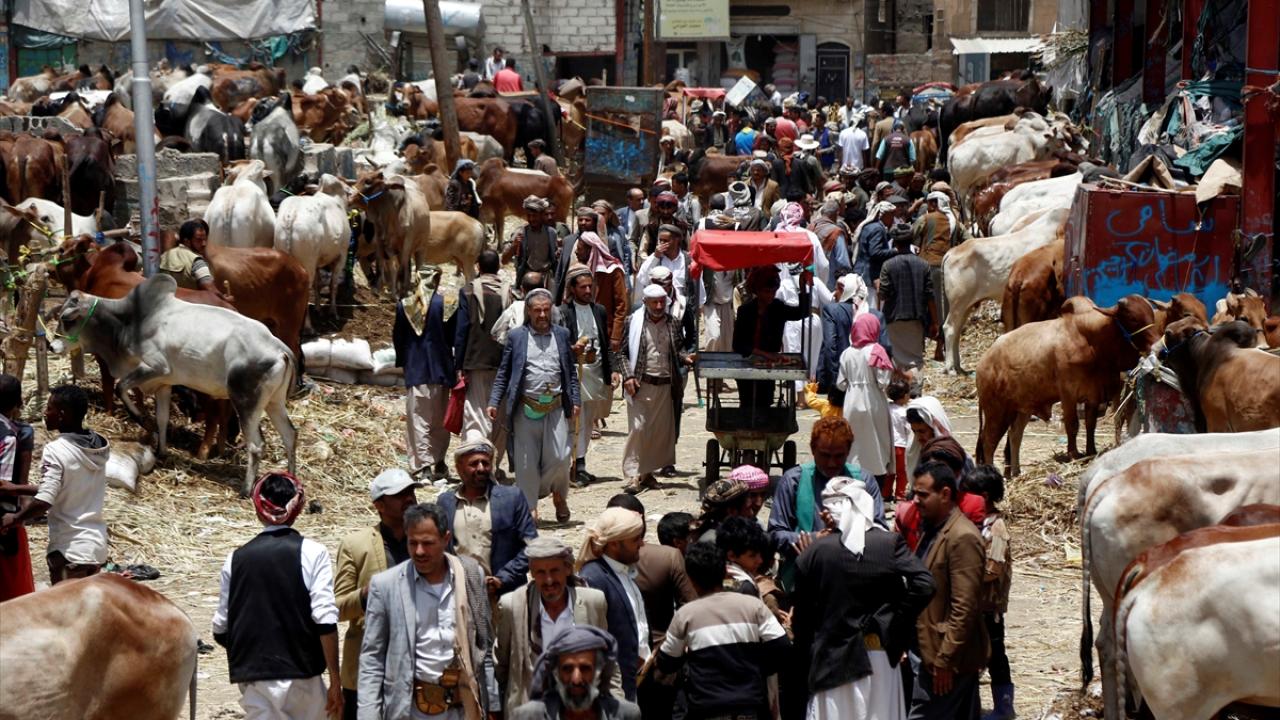 Yemen'de Kurban Bayramı hazırlıkları