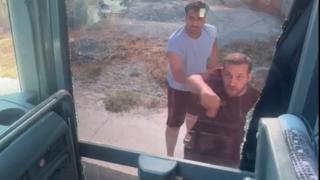 Aydın'da otobüsü taşlayan 4 zanlı yakalandı