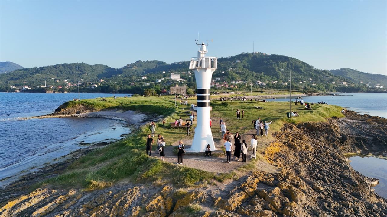 Ordu'daki Yason Burnu ziyaretçilerin ilgi odağı oldu