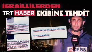 İsrailliler, Tel Aviv’de görev yapan TRT Haber ekibini tehdit etti