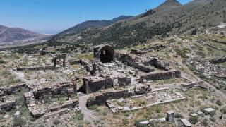 Karaman'da "Binbir Kilise" bölgesinde 15 dini yapı tespit edildi