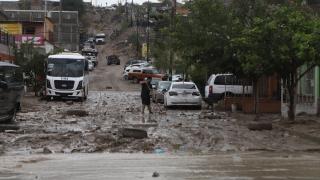 Meksika'da şiddetli yağış sele neden oldu
