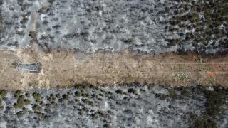 Bilecik'te kontrol altına alınan orman yangınını soğutma çalışmaları sürüyor