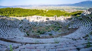 Kibyra Antik Kenti ziyaretçilerini ağırlıyor