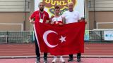 Milli atlet Muhammet Eren Uysal'dan altın madalya