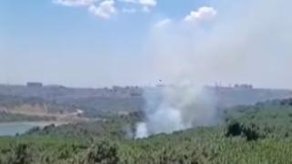 İstanbul'da kent ormanında yangın çıktı