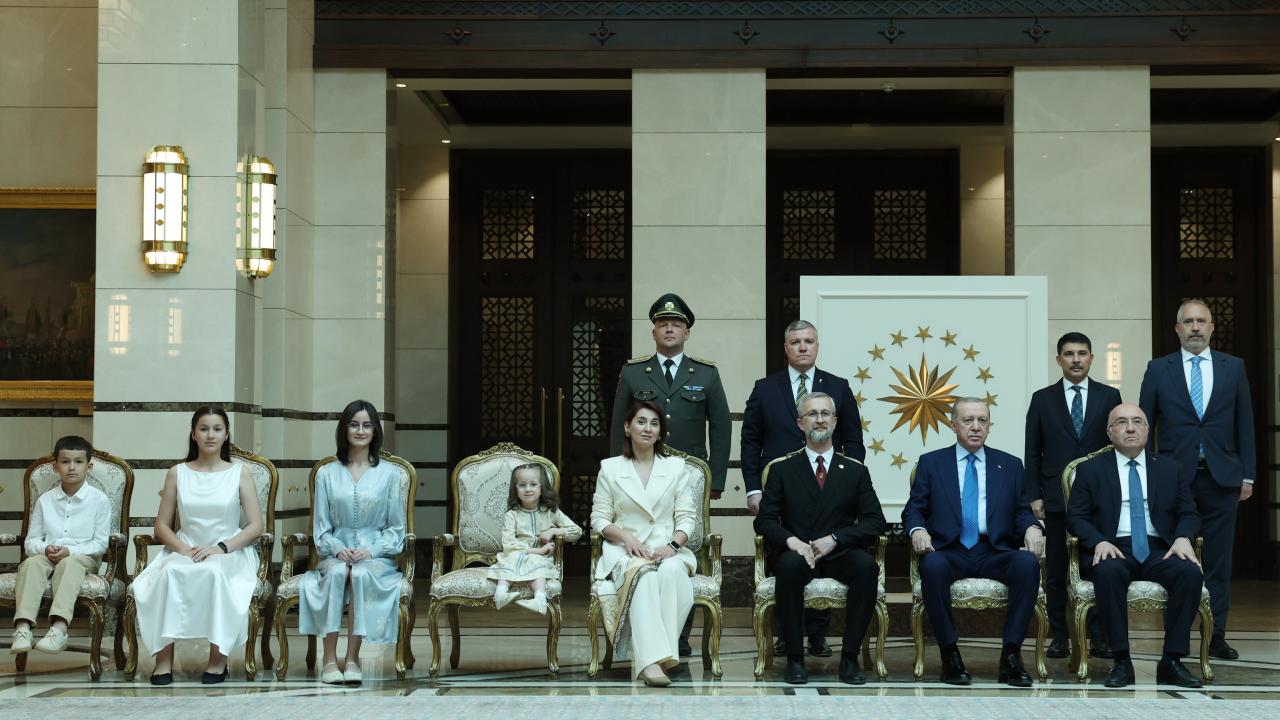 Cumhurbaşkanı Erdoğan, 4 ülkenin büyükelçisini kabul etti