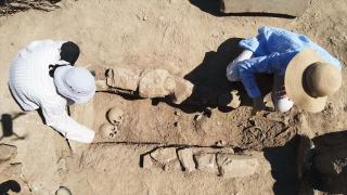 Herakleia'daki kilisede yürütülen kazılarda Bizans mezarları ortaya çıkarıldı