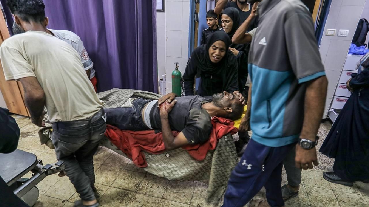 Katil İsrail'in Gazze'ye yönelik saldırıları sürüyor