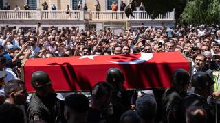 Şehitlerimizi uğurluyoruz