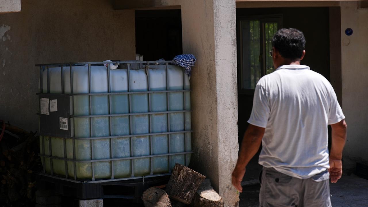 Evine tankerle su taşıyor