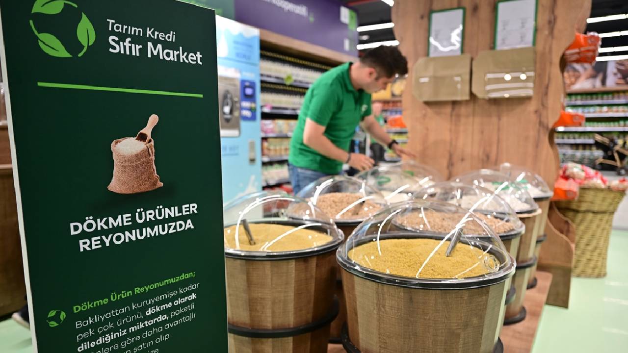 Tarım Kredi Marketlerindeki dolum istasyonlarıyla fazladan ambalaj kullanımının önüne geçiliyor