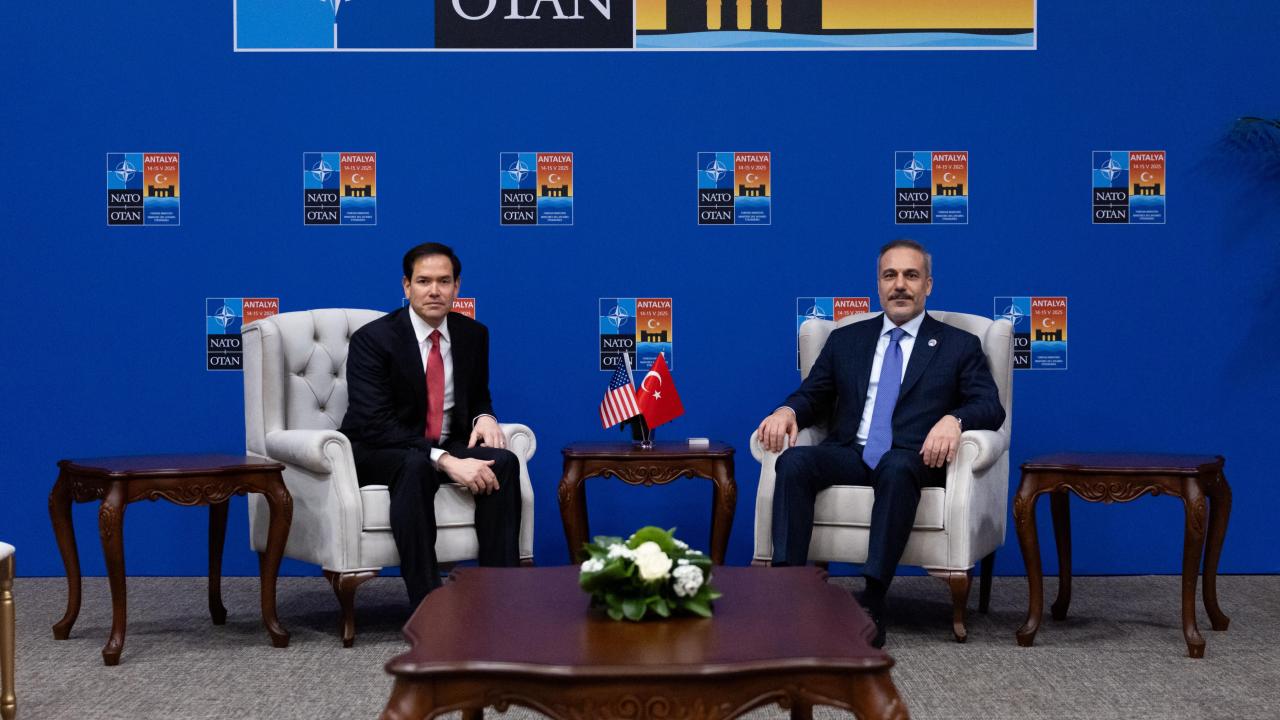 Bakan Fidan ABD Dışişleri Bakanı Rubio ile görüştü