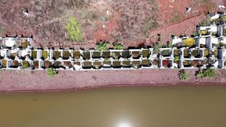 Meksika'da havalimanı yapıları sular altında kaldı