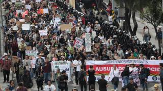 Meksika’da soylulaştırma karşıtı protesto düzenlendi