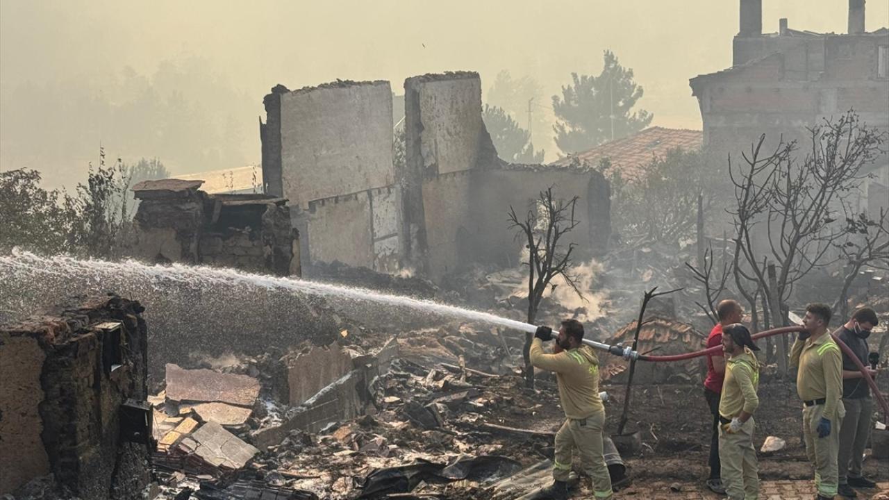 Sakarya'da çıkan orman yangınına müdahale sürüyor