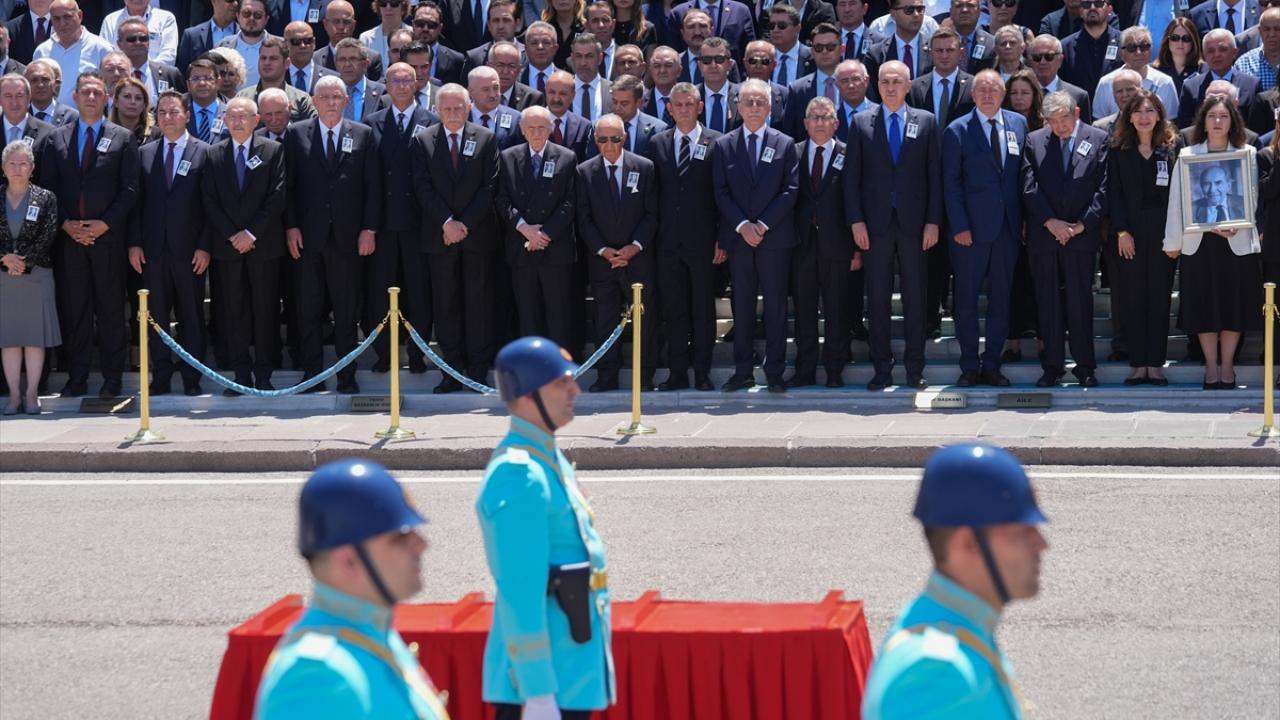 Eski CHP Genel Başkanı Öymen için Meclis'te tören düzenlendi