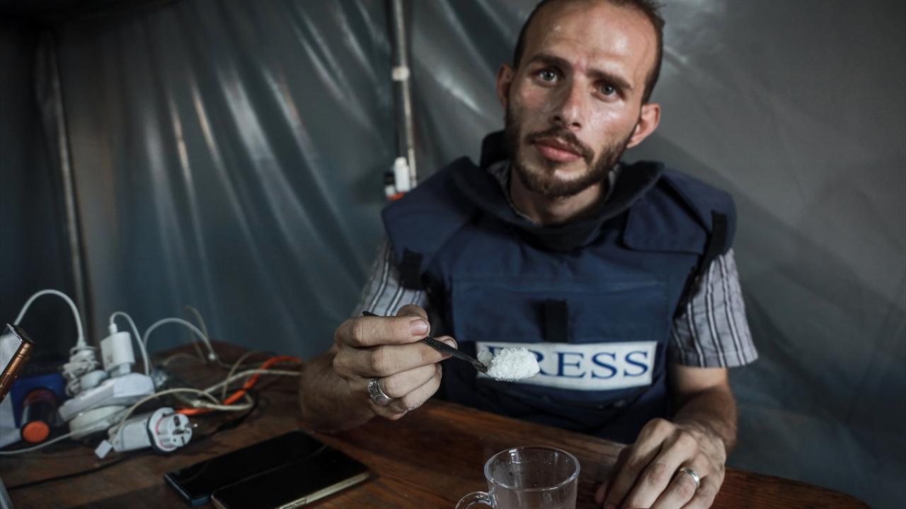 Haklı davalarını boş mideleriyle anlatmaya çalışıyorlar