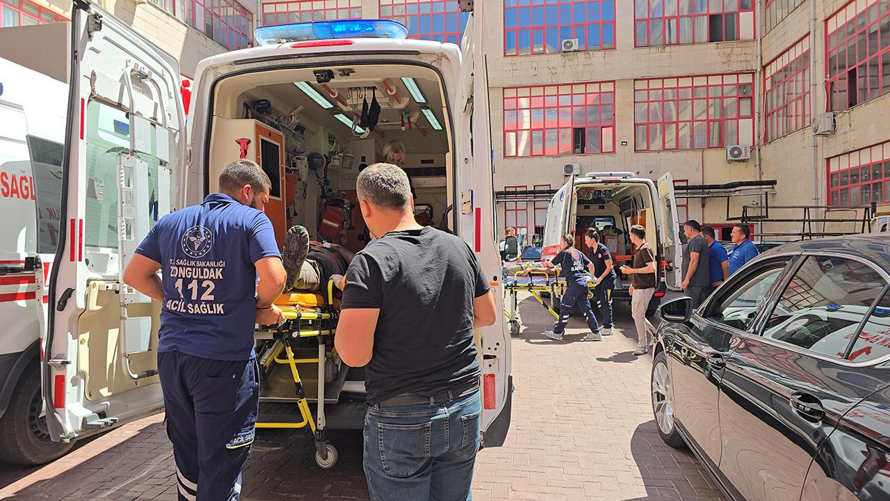 Zonguldak'ta maden ocağında göçük ve gaz sızıntısı: 5 işçi hastanelik oldu