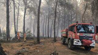 Antalya'da orman yangını: Havadan ve karadan müdahale ediliyor