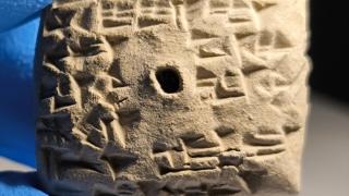 Hitit yerleşim yeri Kayalıpınar'da "kuş kehanet metni" bulundu