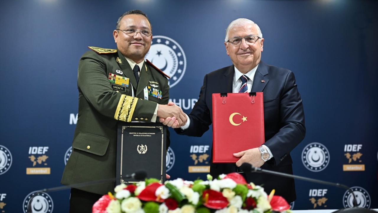 Türkiye ile Guatemala arasında 'Askeri Çerçeve Anlaşması' imzalandı