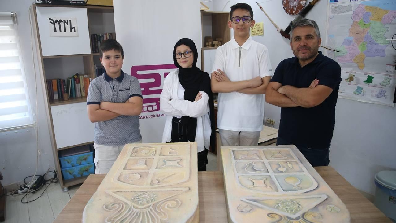 BİLSEM öğrencileri, Roma dönemi mezar taşlarındaki sembollere ışık tutuyor