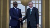 Gabon Cumhurbaşkanı Nguema Ankara'da