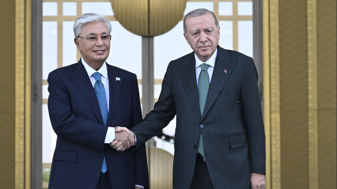 Cumhurbaşkanı Erdoğan, Kazakistan Cumhurbaşkanı'nı ağırlıyor