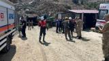 Elazığ'da maden ocağında göçük