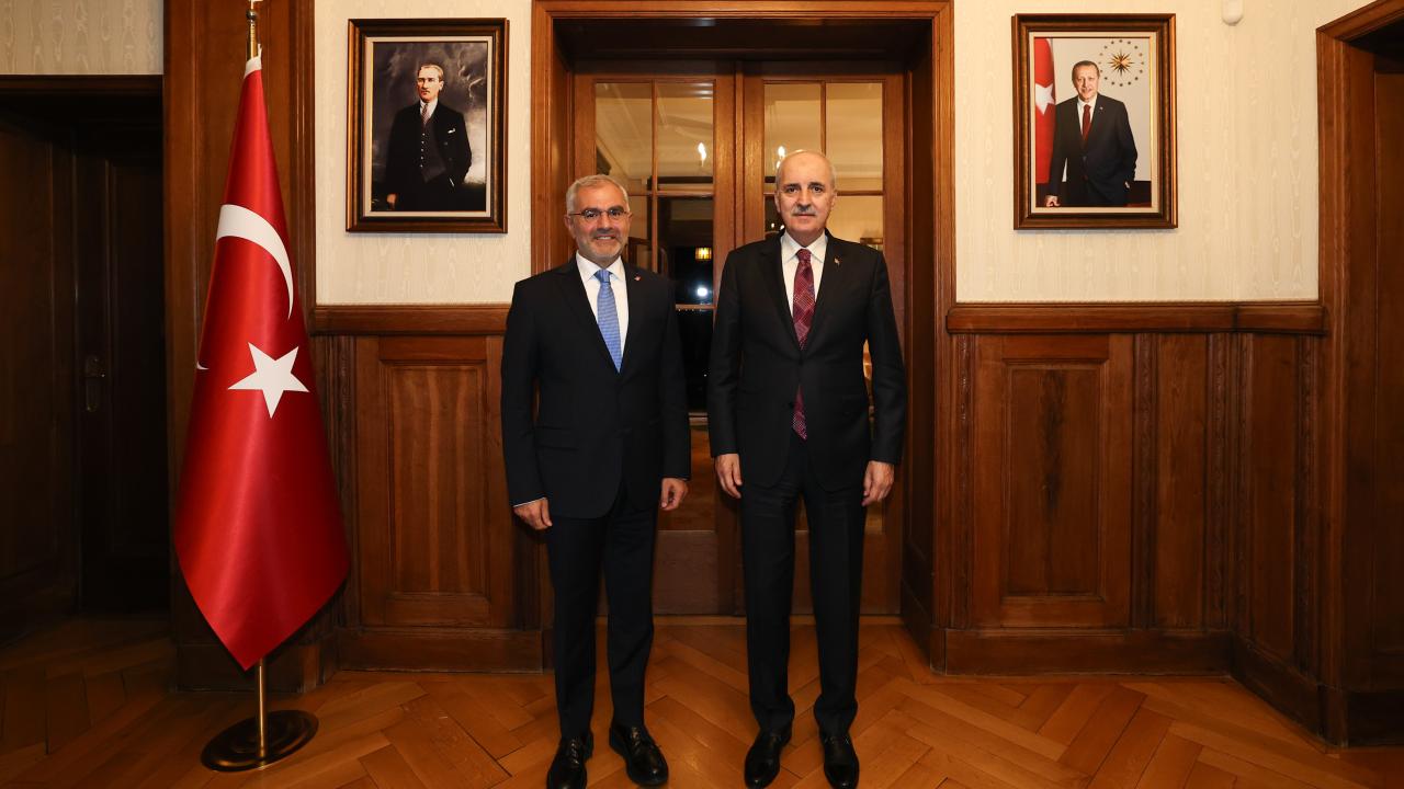 TBMM Başkanı Kurtulmuş'tan, Türkiye'nin BM Cenevre Ofisi Daimi Temsilciliğine ziyaret
