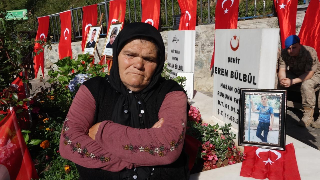 "Terör bitsin istiyorum"