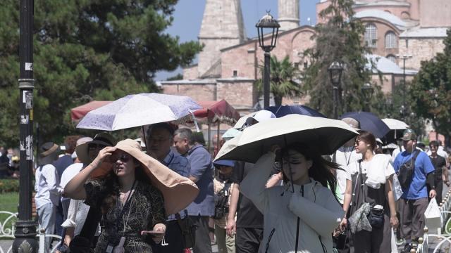 İstanbul'da sıcak hava