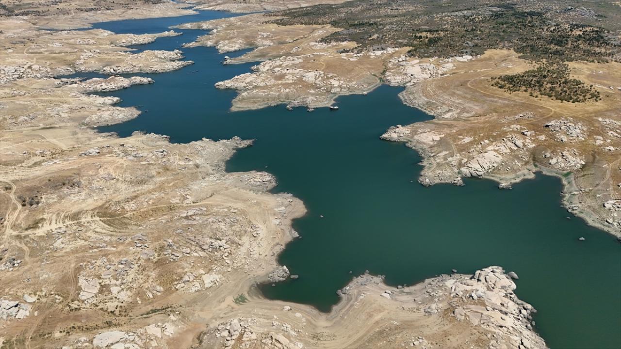 Kırklareli'nde Kayalıköy Barajı'nın doluluk oranı yüzde 8'e düştü