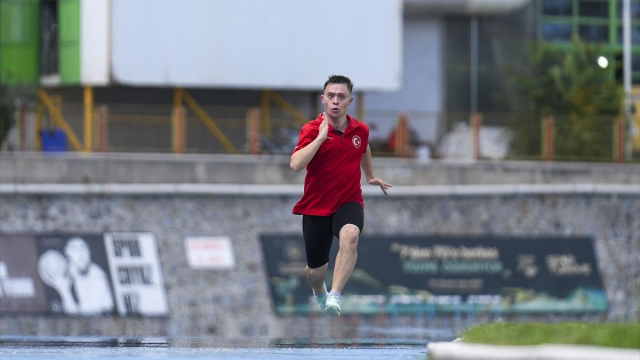 "Yürüyemez" denilen down sendromlu atletin hedefi dünya şampiyonluğu