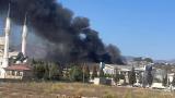 Kahramanmaraş'ta fabrika yangını: Gökyüzü siyaha büründü