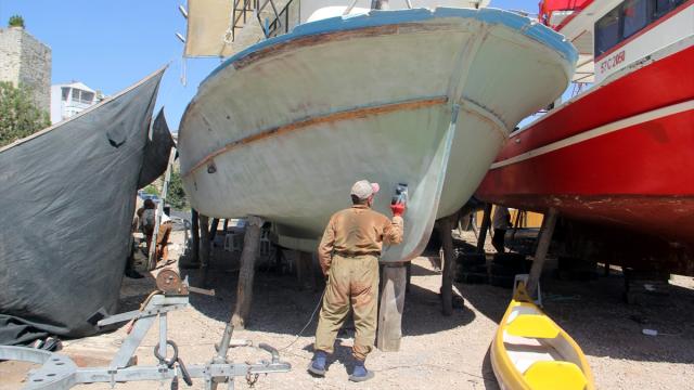 Karadenizli balıkçıların yeni av sezonu için hazırlıkları sürüyor