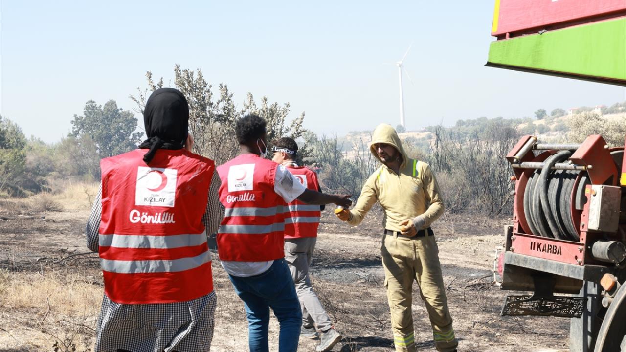 Türk Kızılay, hazirandan bu yana 127 orman yangınına müdahaleye destek sağladı